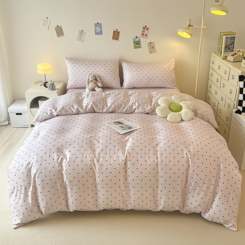 Four-Piece Bedding Set 4pcs, a Four-Piece Set (1 Duvet Cover + 1 Bed Sheet + 2 Pillowcases) Without Filling