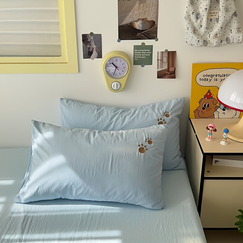 Adorable Teddy Bear Towel Ultra-Soft And Cozy Bedding Set, Including 1 Duvet Cover