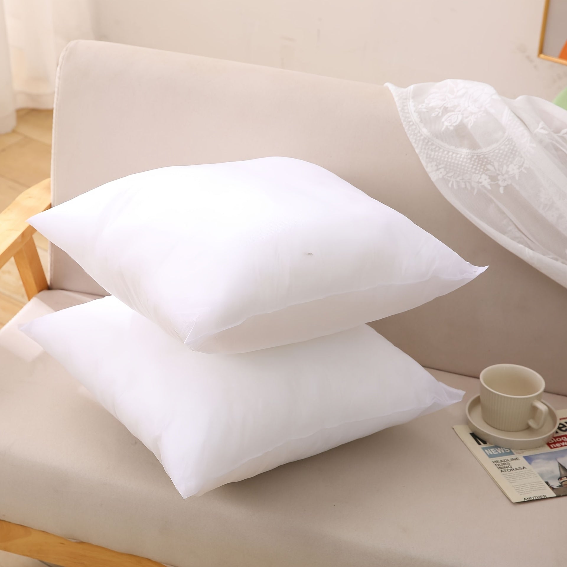 Vintage Decorative Pillow 2\u002F6pcs Decorative Pillow Inserts, 18*18 Inches, Vintage Style