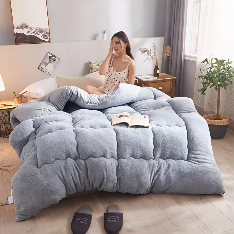 Ultra-Soft Quilted Elegance Ultra-Soft Fleece Quilted Elegance Winter Comforter