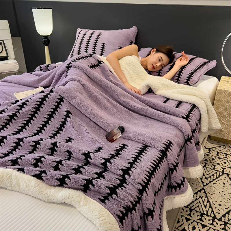 2\u002F3pcs Ultra-Soft Milk Fleece Multi-Functional Blanket Set: 1* Blanket + 1\u002F2* Pillowcase