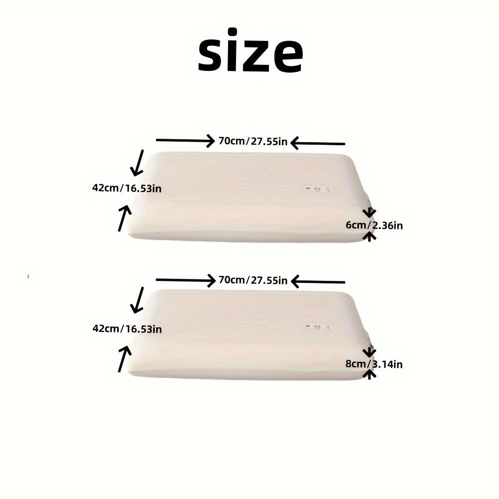 1pc, Slow Rebound Deep Sleep Space Memory Pillow Core, 100% Polyurethane Filling, Soft and Comfortable