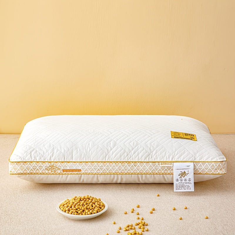 2pcs set of fluffy pillow inserts, three-dimensional support prevents collapse