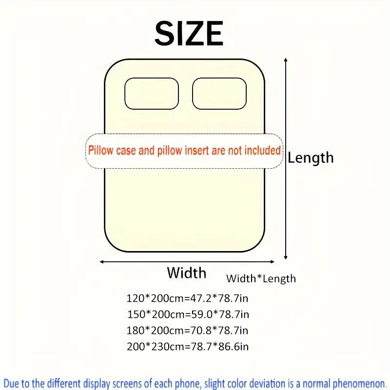 1pc Autumn and Winter Fleece-Lined Thick Blanket - Soft, Warm Modern Design, Mixed Colors