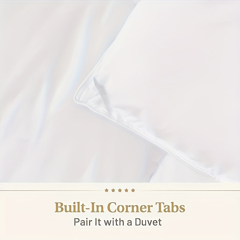 Queen Size Duvet Insert for Hot Sleepers - Breathable & Cooling All-Season Bedding with 8 Corner Tags