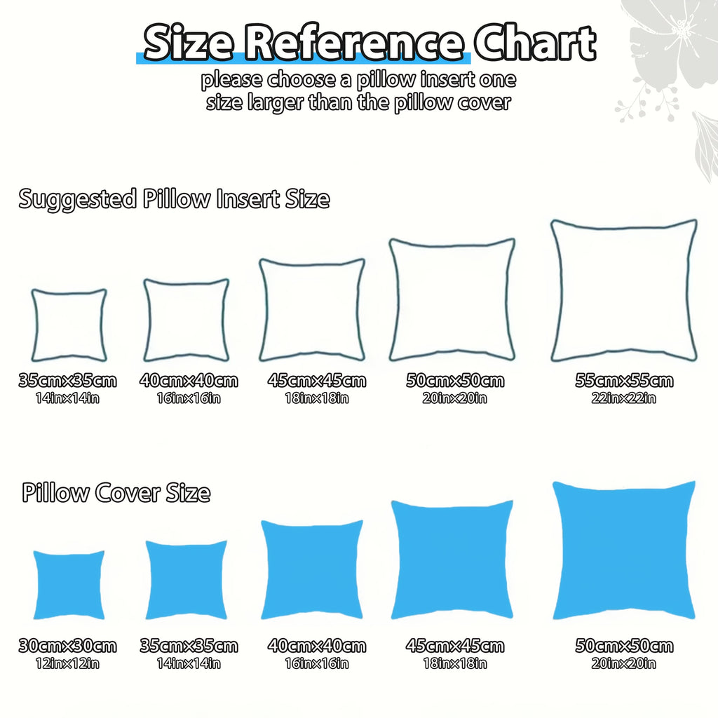 4pcs Fluffy Square Pillow Inserts with Zipper Closure - Plump White Stuffer Cushion Fillings, 100% Polypropylene