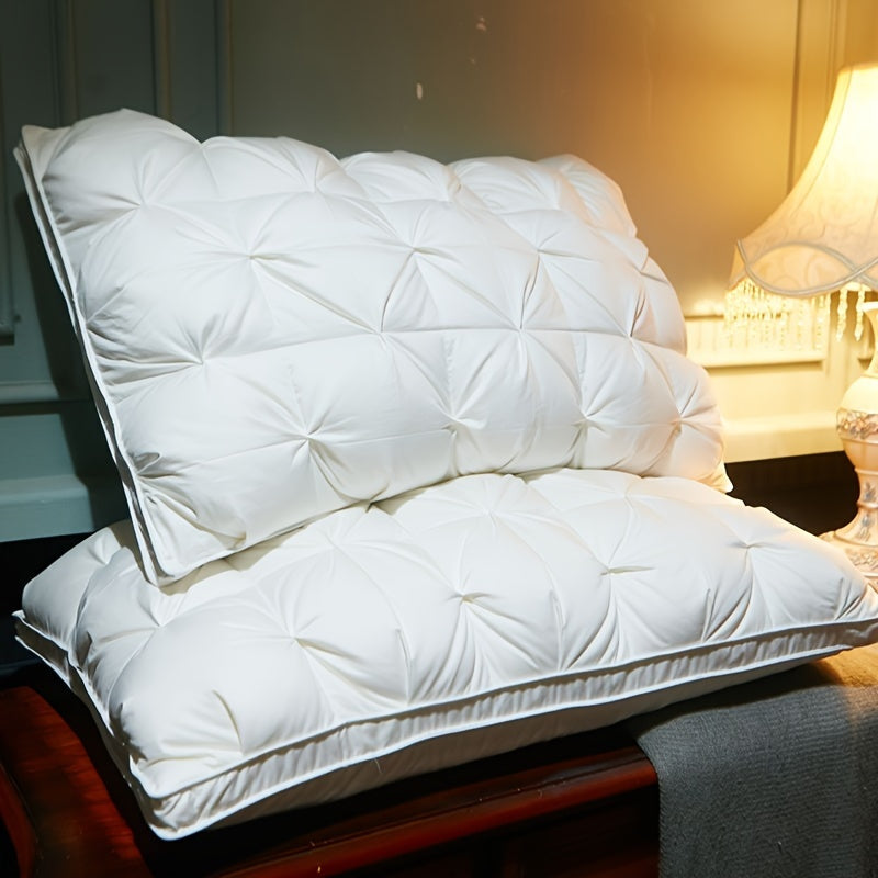Luxury Pillow 2-piece 3D Soft Luxury Pillow | Five-star Hotel Quality, Deep Sleep Neck Support