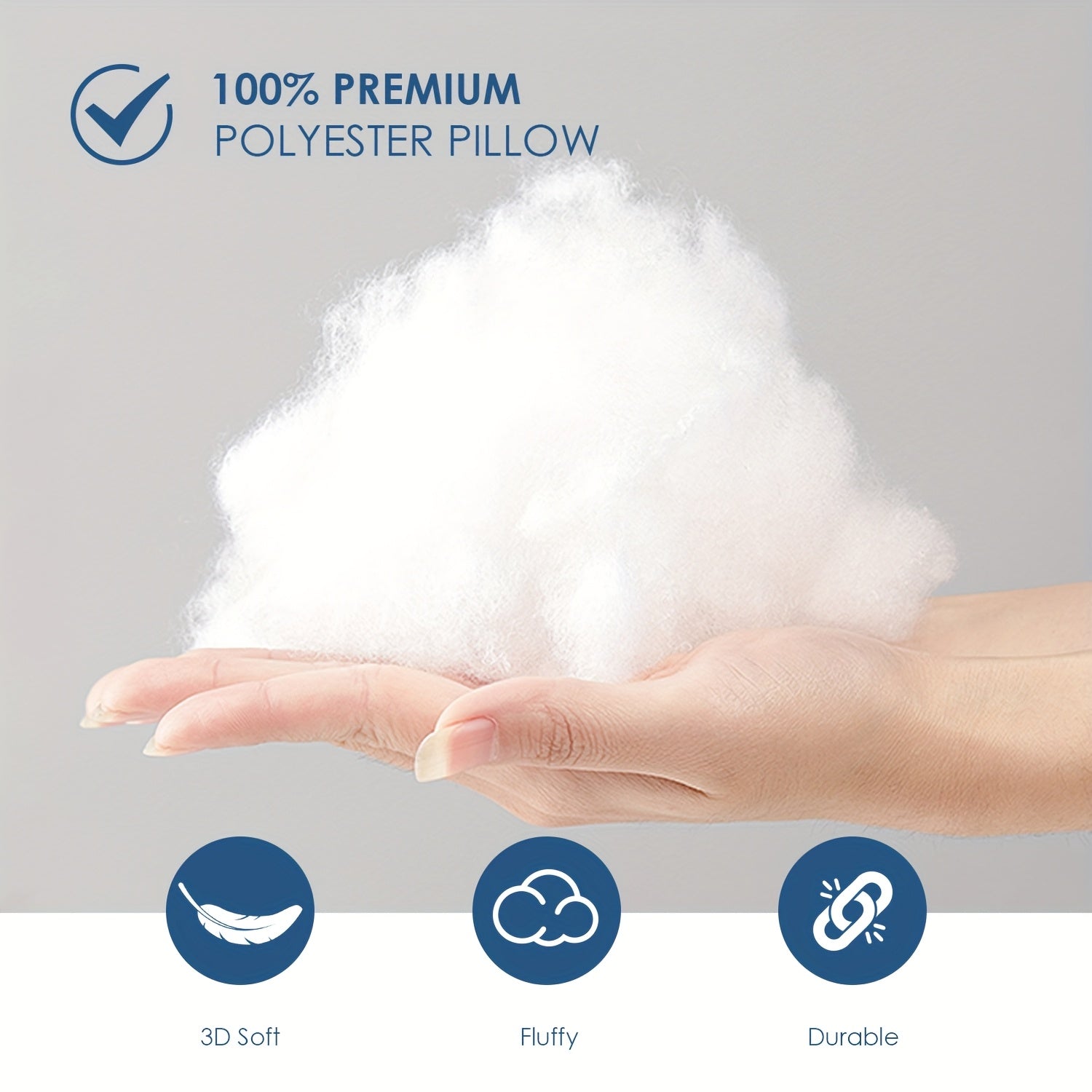 2\u002F4pcs Set Of Hypoallergenic 100% Virgin Fibre Pillow Inserts, Rectangular Microfiber Throw Pillow Inserts