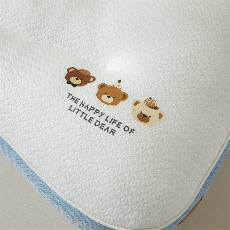 1pc Sliky Fiber Fabric Jacquard Pillow Core - Soft Elastic Medium Firmness, Machine Washable